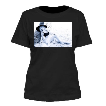 Amber Heard Women's Cut T-Shirt