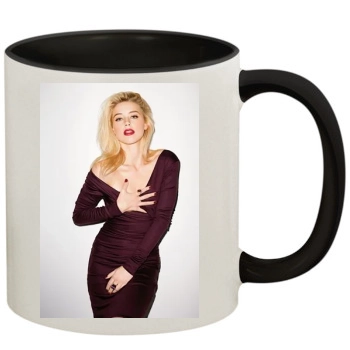 Amber Heard 11oz Colored Inner & Handle Mug