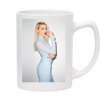 Amber Heard 14oz White Statesman Mug