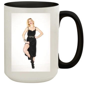 Amber Heard 15oz Colored Inner & Handle Mug