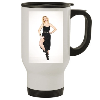 Amber Heard Stainless Steel Travel Mug