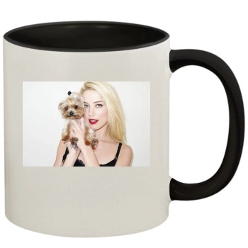 Amber Heard 11oz Colored Inner & Handle Mug