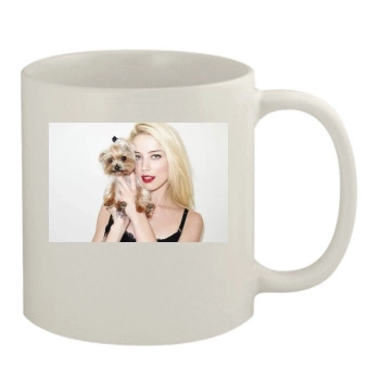 Amber Heard 11oz White Mug