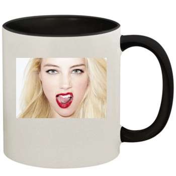 Amber Heard 11oz Colored Inner & Handle Mug