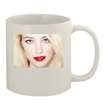 Amber Heard 11oz White Mug