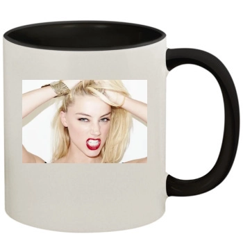 Amber Heard 11oz Colored Inner & Handle Mug