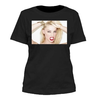 Amber Heard Women's Cut T-Shirt