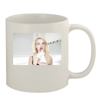 Amber Heard 11oz White Mug