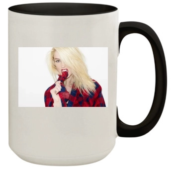 Amber Heard 15oz Colored Inner & Handle Mug