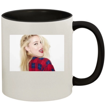 Amber Heard 11oz Colored Inner & Handle Mug