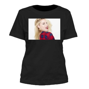 Amber Heard Women's Cut T-Shirt