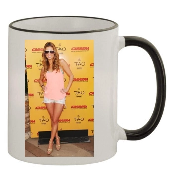 Amber Lancaster 11oz Colored Rim & Handle Mug