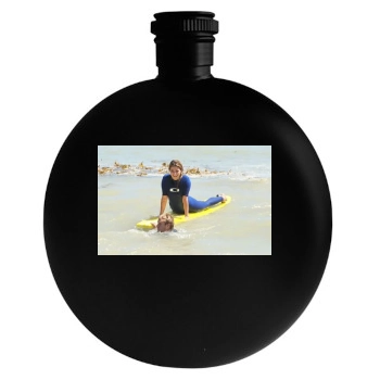 Amber Lancaster Round Flask