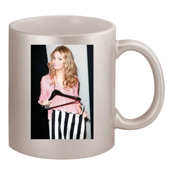 Amber Lancaster 11oz Metallic Silver Mug