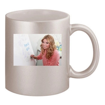 Amber Lancaster 11oz Metallic Silver Mug