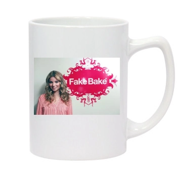 Amber Lancaster 14oz White Statesman Mug