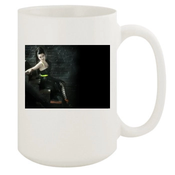 Amy Lee 15oz White Mug