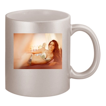 Ariadne Artiles 11oz Metallic Silver Mug