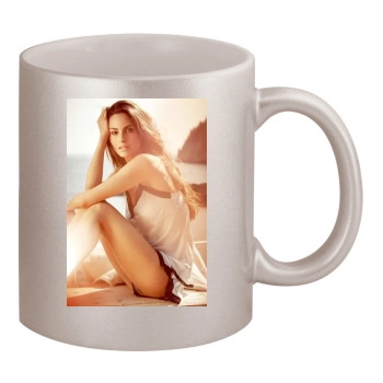 Ariadne Artiles 11oz Metallic Silver Mug