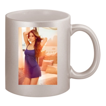 Ariadne Artiles 11oz Metallic Silver Mug