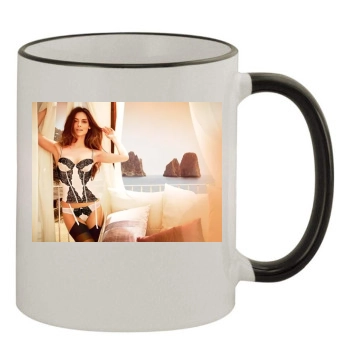 Ariadne Artiles 11oz Colored Rim & Handle Mug