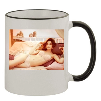 Ariadne Artiles 11oz Colored Rim & Handle Mug