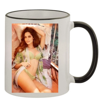 Ariadne Artiles 11oz Colored Rim & Handle Mug