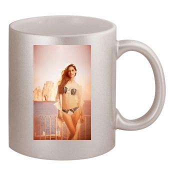 Ariadne Artiles 11oz Metallic Silver Mug