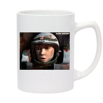 Alien Swarm v Update 14oz White Statesman Mug