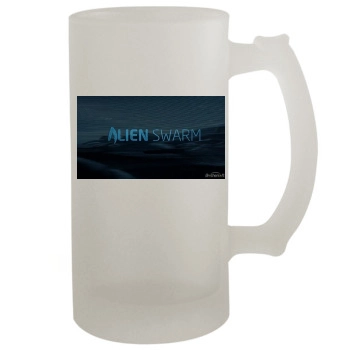 Alien Swarm v Update 16oz Frosted Beer Stein