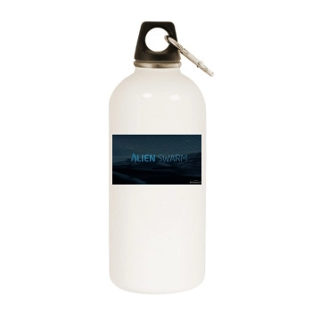 Alien Swarm v Update White Water Bottle With Carabiner