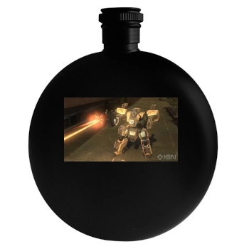 Front Mission Evolved Round Flask