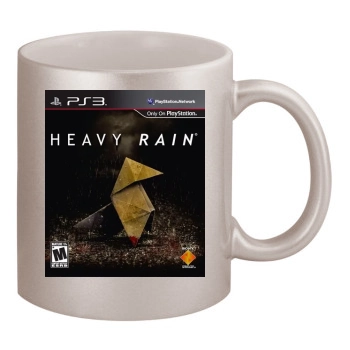 Heavy Rain Chronicles Episode 11oz Metallic Silver Mug