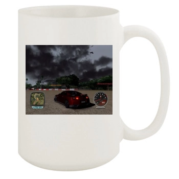 Test Drive Unlimited 15oz White Mug