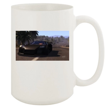 Test Drive Unlimited 15oz White Mug