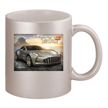 Test Drive Unlimited 11oz Metallic Silver Mug