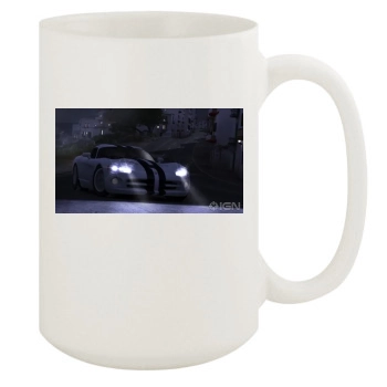 Test Drive Unlimited 15oz White Mug