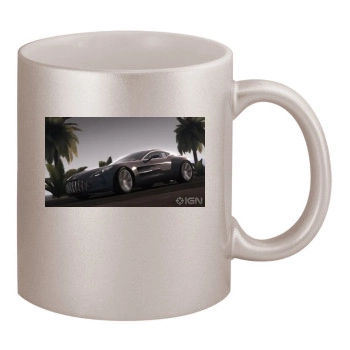 Test Drive Unlimited 11oz Metallic Silver Mug