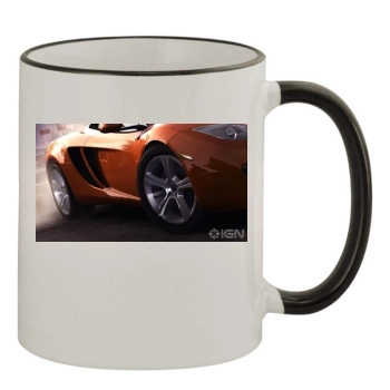 Test Drive Unlimited 11oz Colored Rim & Handle Mug