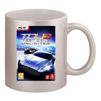 Test Drive Unlimited 11oz Metallic Silver Mug