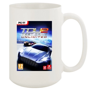 Test Drive Unlimited 15oz White Mug