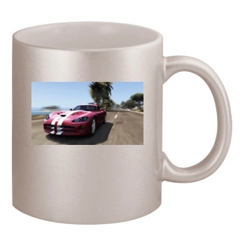 Test Drive Unlimited 11oz Metallic Silver Mug