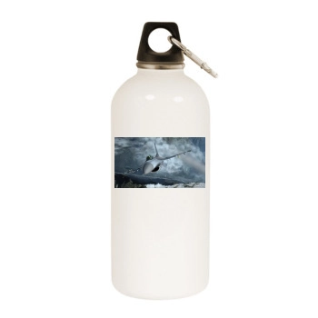 Tom Clancys H.A.W.X. 2 White Water Bottle With Carabiner