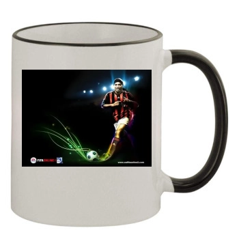 Fifa Online 2 11oz Colored Rim & Handle Mug