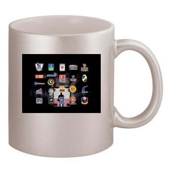 Fifa Online 2 11oz Metallic Silver Mug