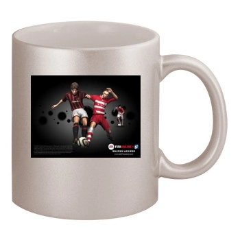 Fifa Online 2 11oz Metallic Silver Mug