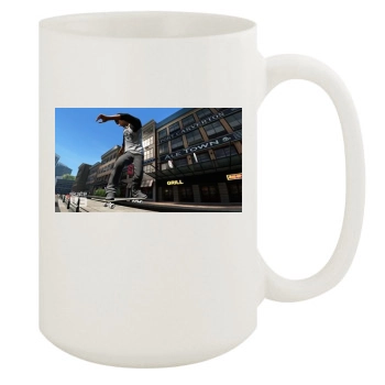 Skate 3 15oz White Mug