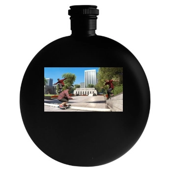 Skate 3 Round Flask