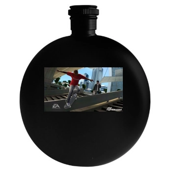 Skate 3 Round Flask