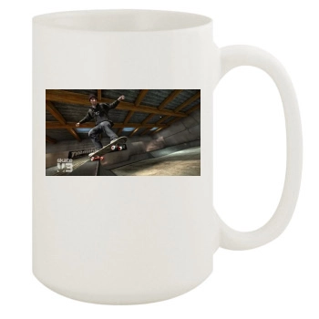 Skate 3 15oz White Mug